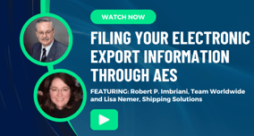 Filing Your Electronic Export Information through AES